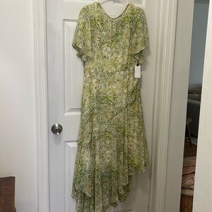 Green Floral ASTR the Label Dress